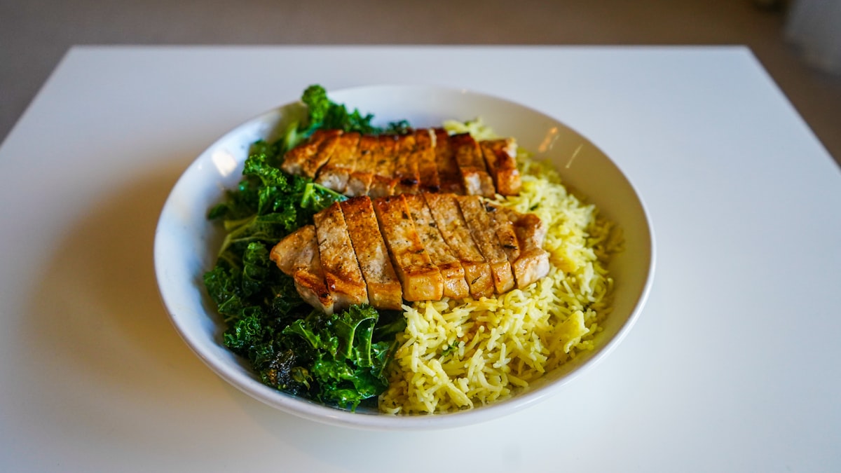 Protein-rich meal preparation showcase
